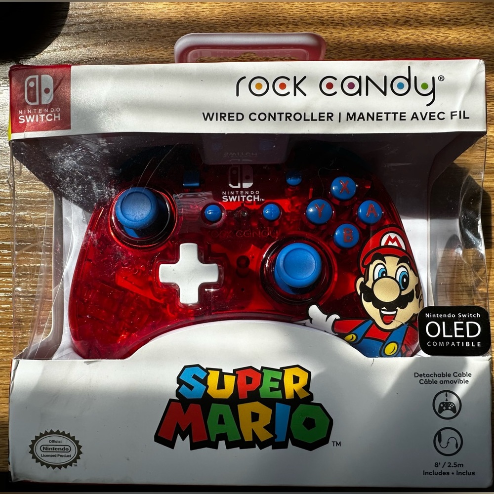 NEW IN BOX- Wired Nintendo Switch Controller